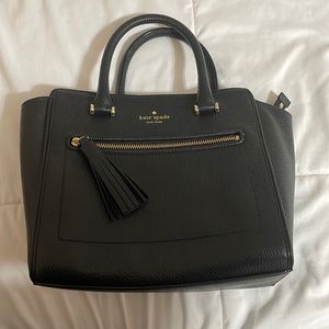 Kate Spade Black Small Allyn Chester St. Satchel